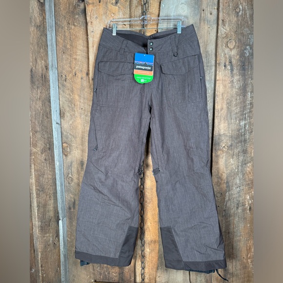 Patagonia Brown Sidewall Insulated Pants - size Large - NWT - Picture 1 of 15